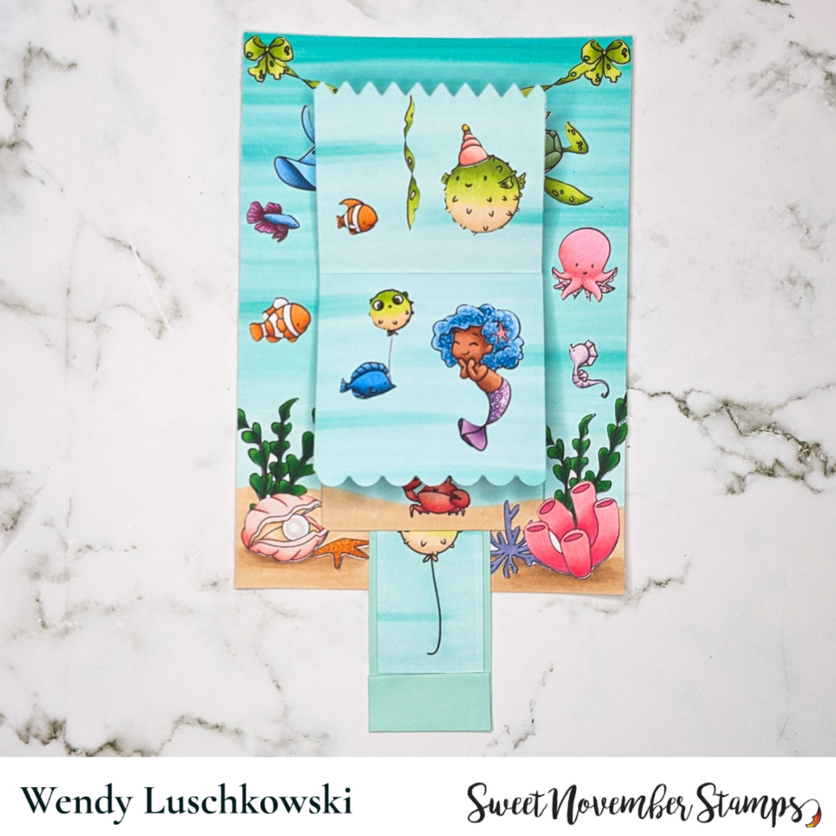 Clear Stamp Set - Merwee Party