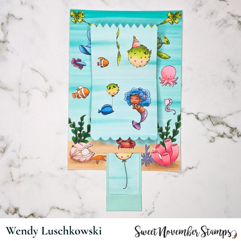 Clear Stamp Set - Merwee Party