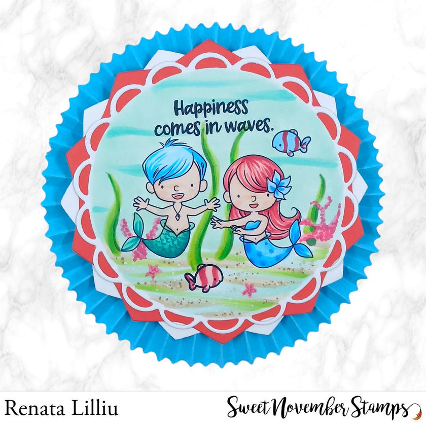 Digital Stamp -2026 Sea-Sational Mermay clear stamp bundle: DIGITAL EDITION