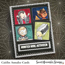 Load image into Gallery viewer, Clear Stamp Set - Halloween Postage Pals: Portrait

