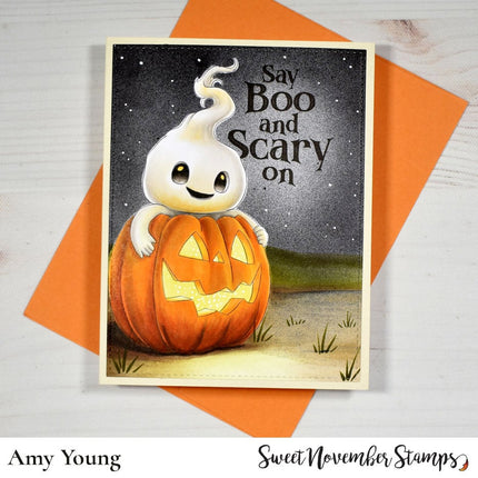 Digital Stamp - Spooky Season Spooktacular: Say Boo