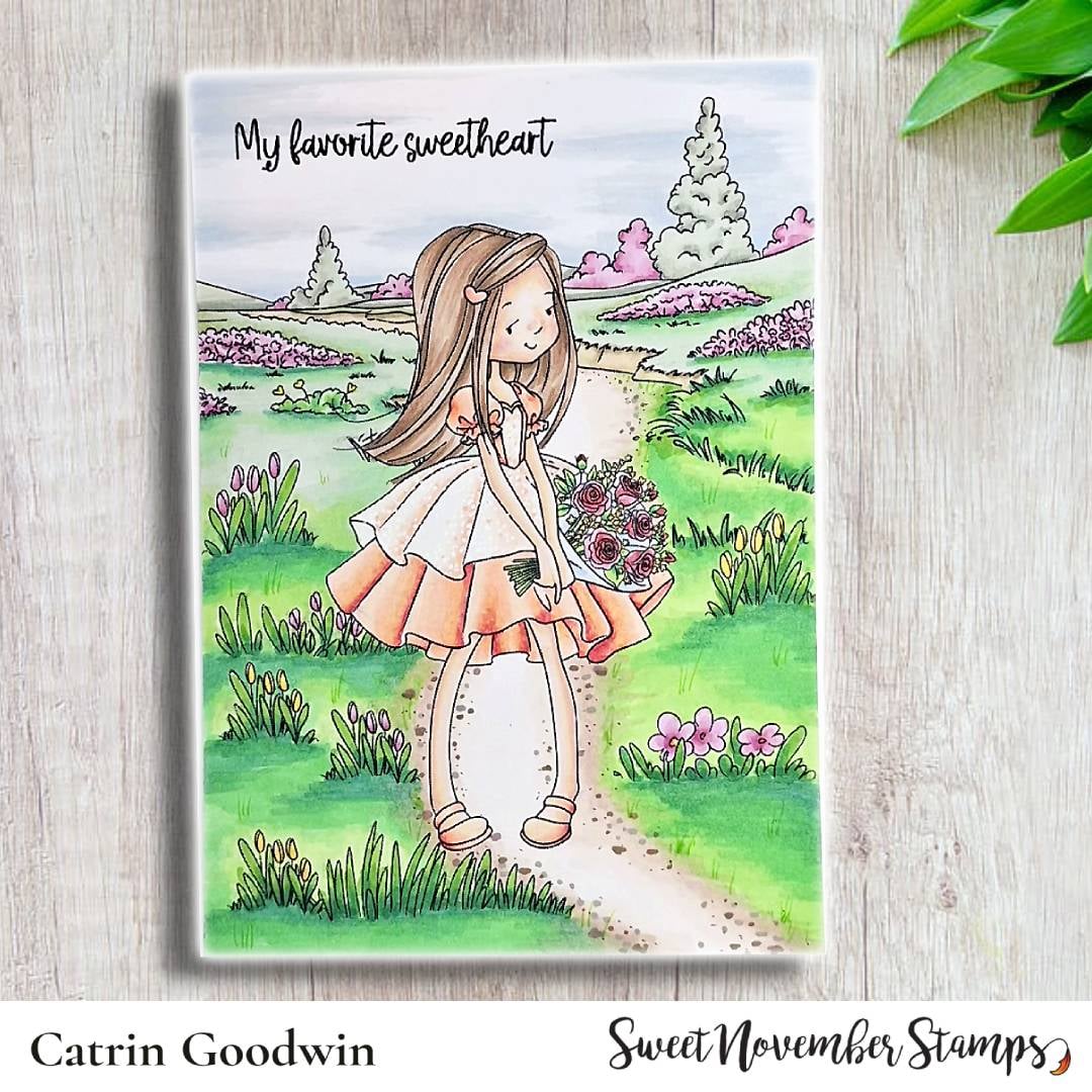 Clear Stamp Set - Ruffles and Roses