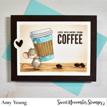 Load image into Gallery viewer, Clear Stamp Set - More than Coffee (Limited Edition)
