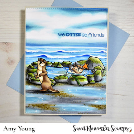 Clear Stamp Set - Tide Pool Pals