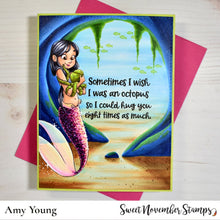 Load image into Gallery viewer, Digital Stamp - MerMay 24: Octopus Hugs
