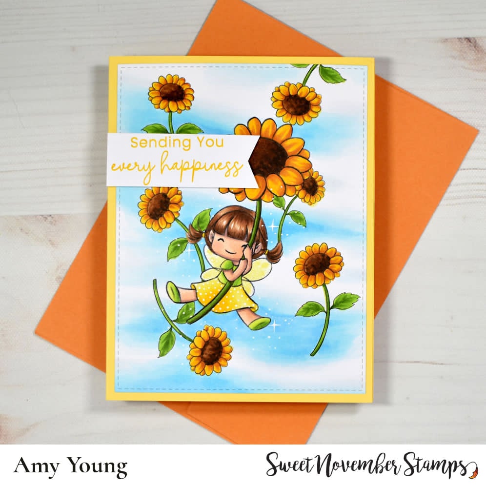 Digital Stamp - Petal Party Flowers