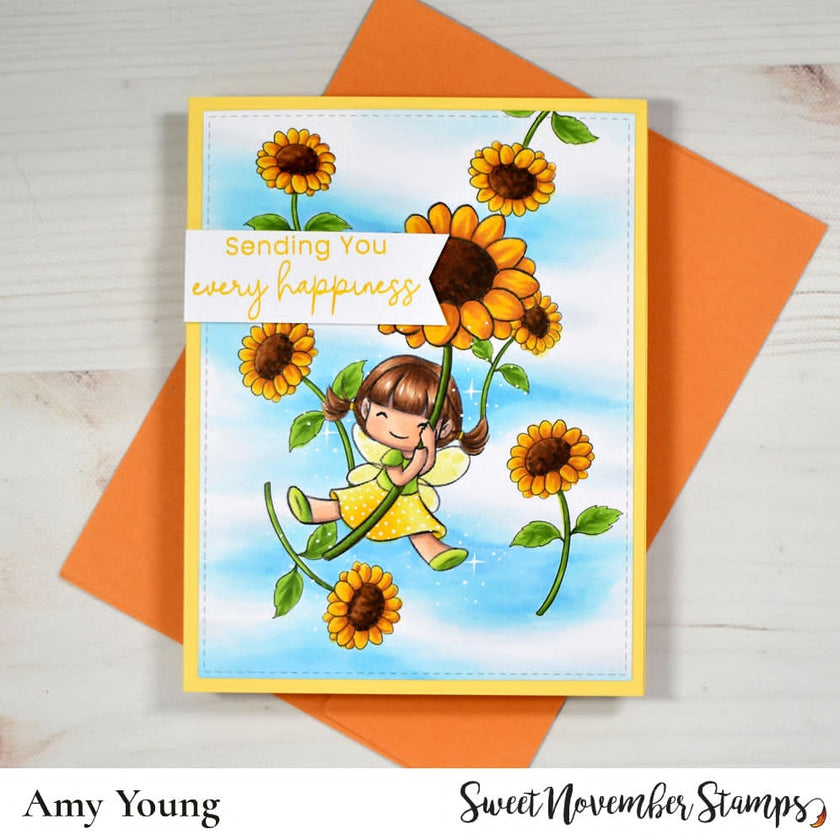 Digital Stamp - Petal Party Flowers