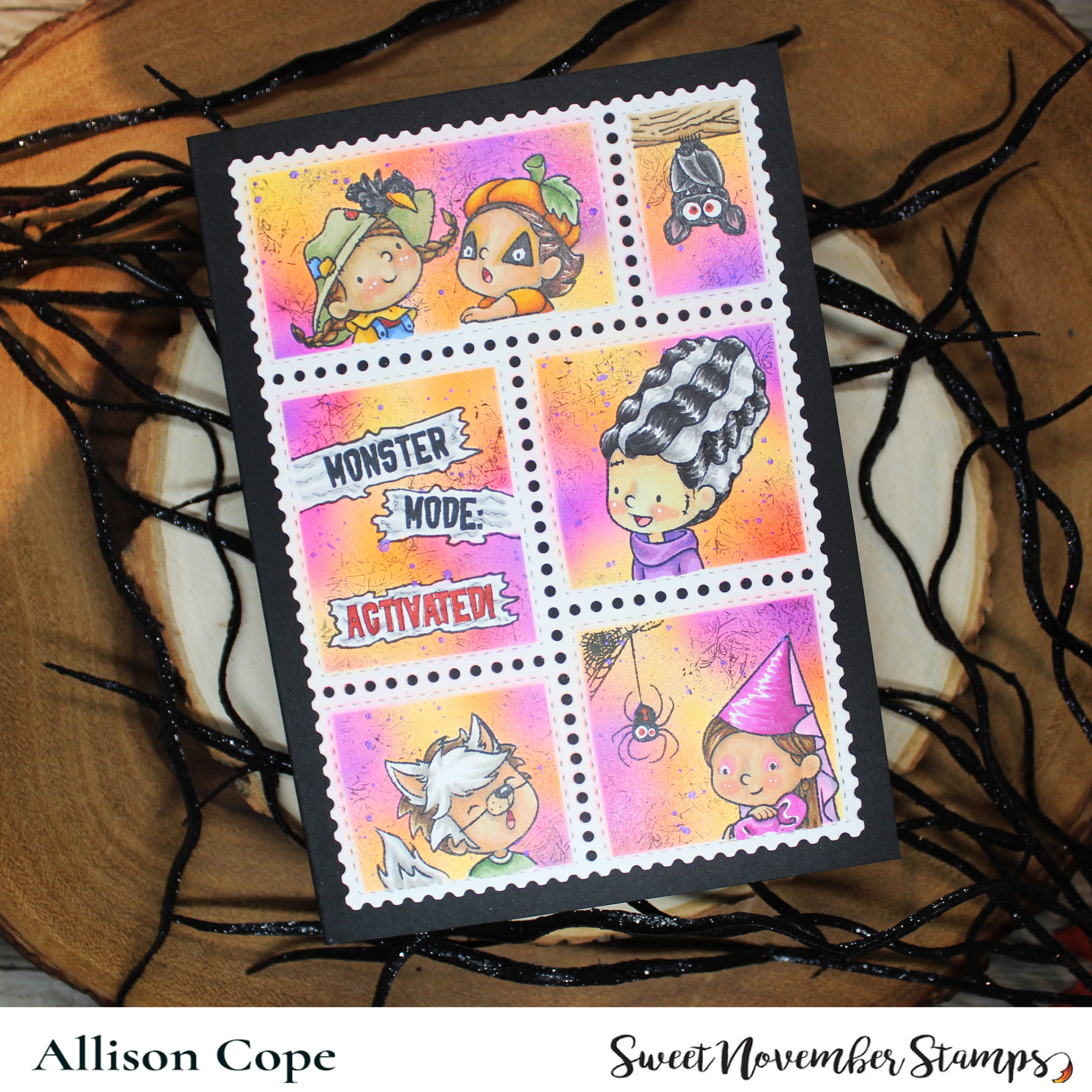 Clear Stamp Set - Halloween Postage Pals: Portrait