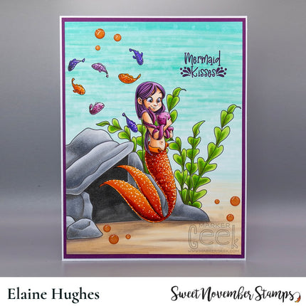 Digital Stamp - MerMay 24: Octopus Hugs