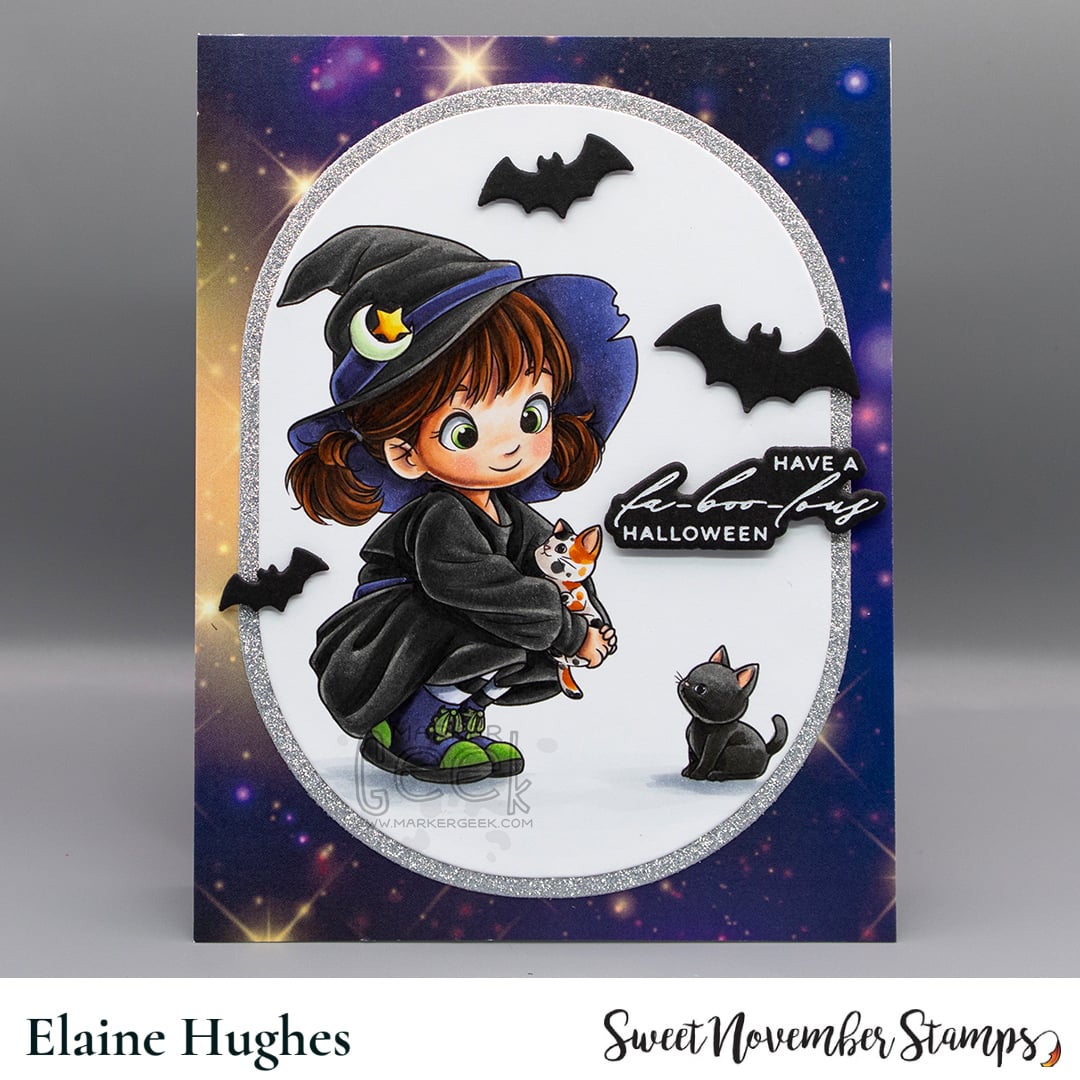 Clear Stamp Set - Witchy Enid