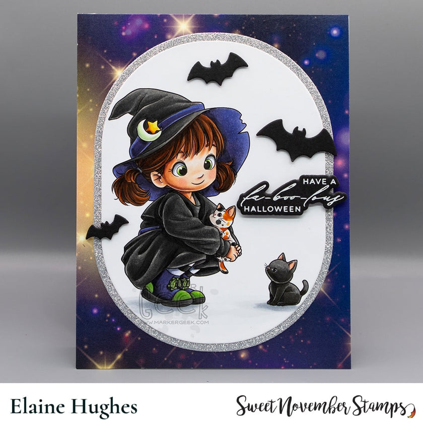 Clear Stamp Set - Witchy Enid