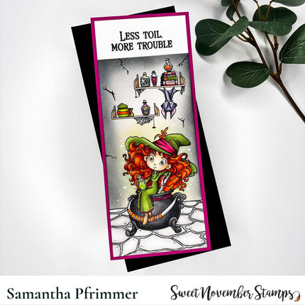 Clear Stamp Set - Toil and Trouble