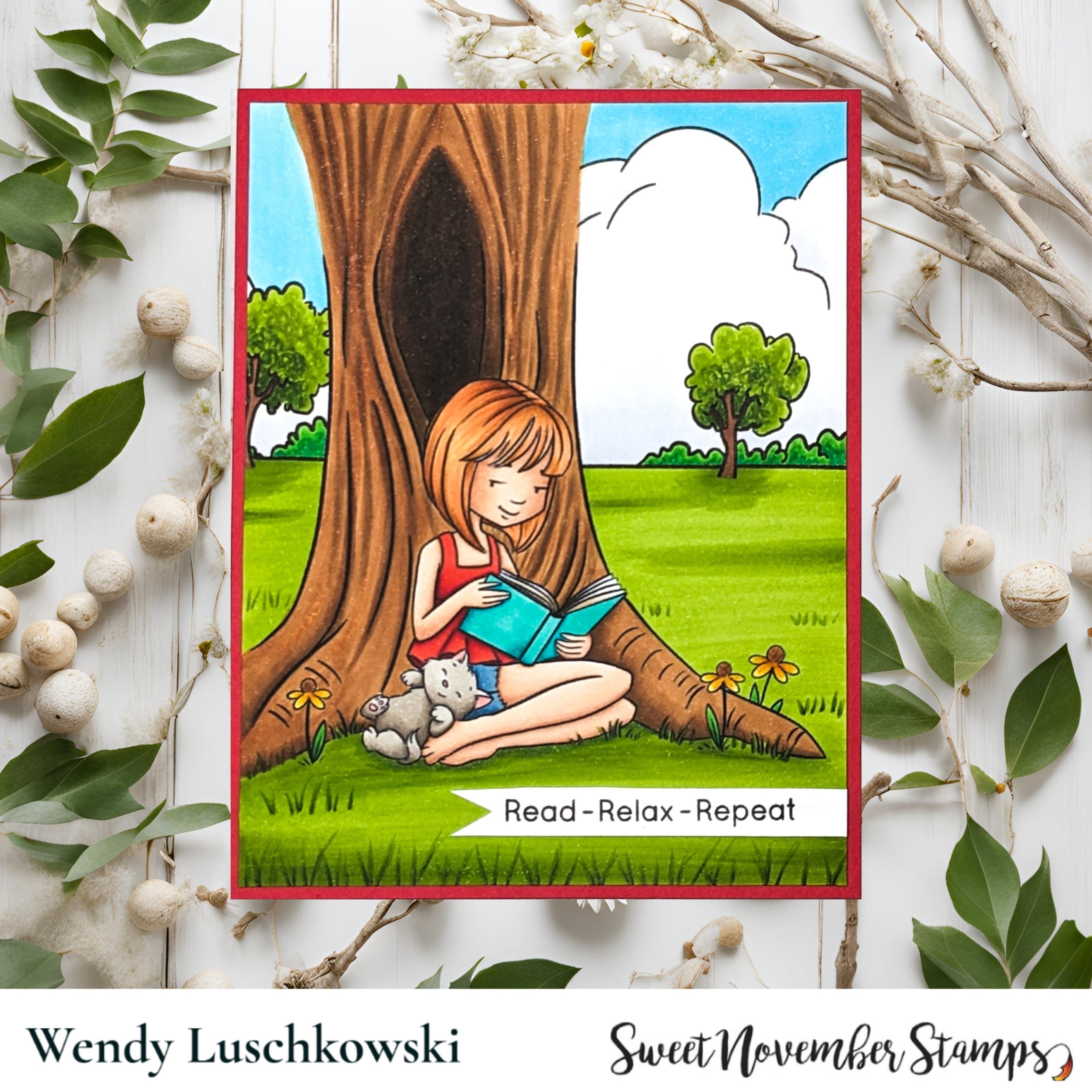 Digital Stamp - Lazy Days of Summer: Arden