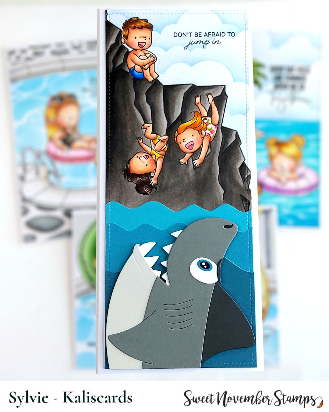 Clear Stamp Set - Water Park Party