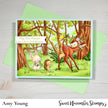 Digital Stamp - Spring Woodland: Background
