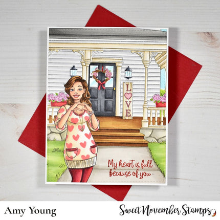 Clear Stamp Set - Front Porch Spring Decor