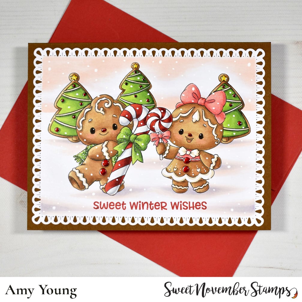 Digital Stamp - Gingies: Peppermint