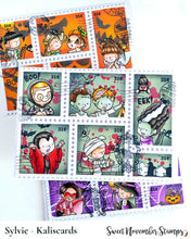 Load image into Gallery viewer, Clear Stamp Set - Halloween Postage Pals: Portrait
