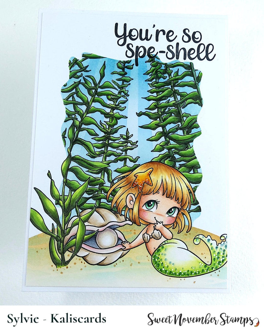 Clear Stamp Set - Background Builder: Kelp Bed