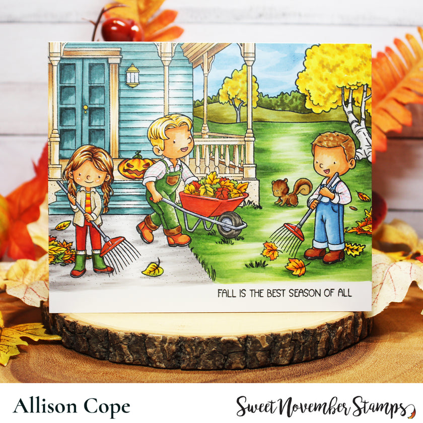 Clear Stamp Set - Fall Gathering