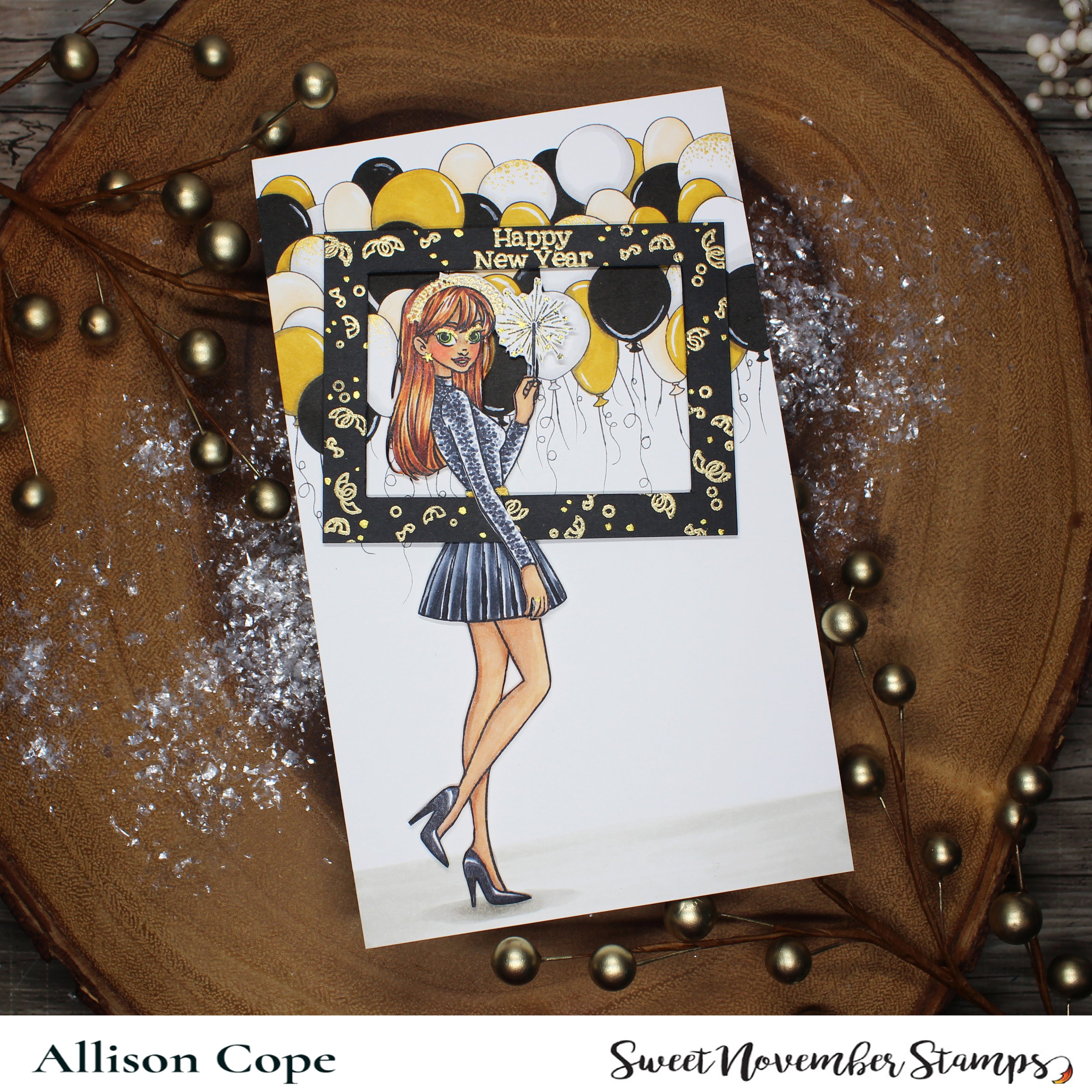 Clear Stamp Set - SN Gal Renee