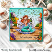 Clear Stamp Set - Mermaid Throne