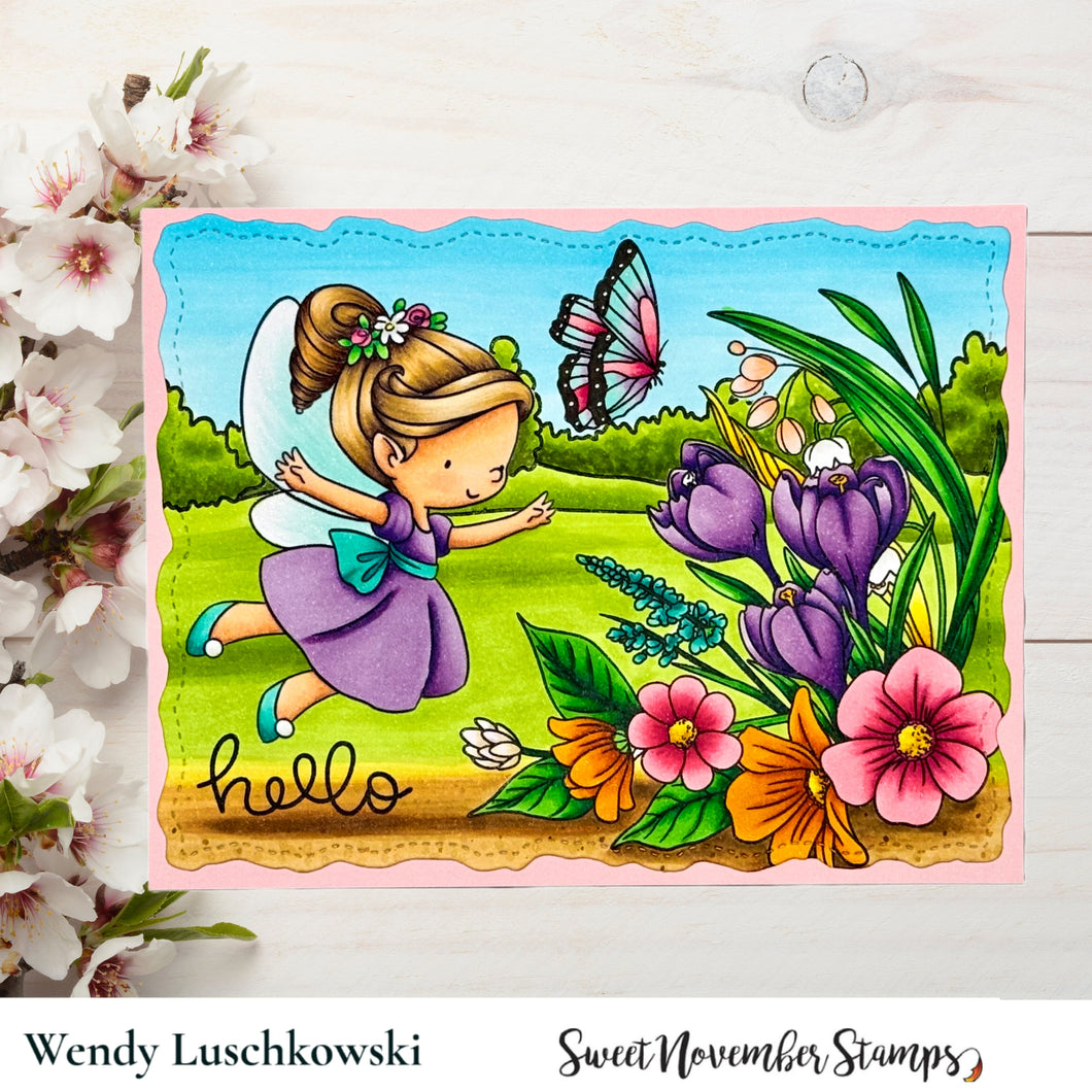 Digital Stamp - A Fairy Cute Day: Chloe