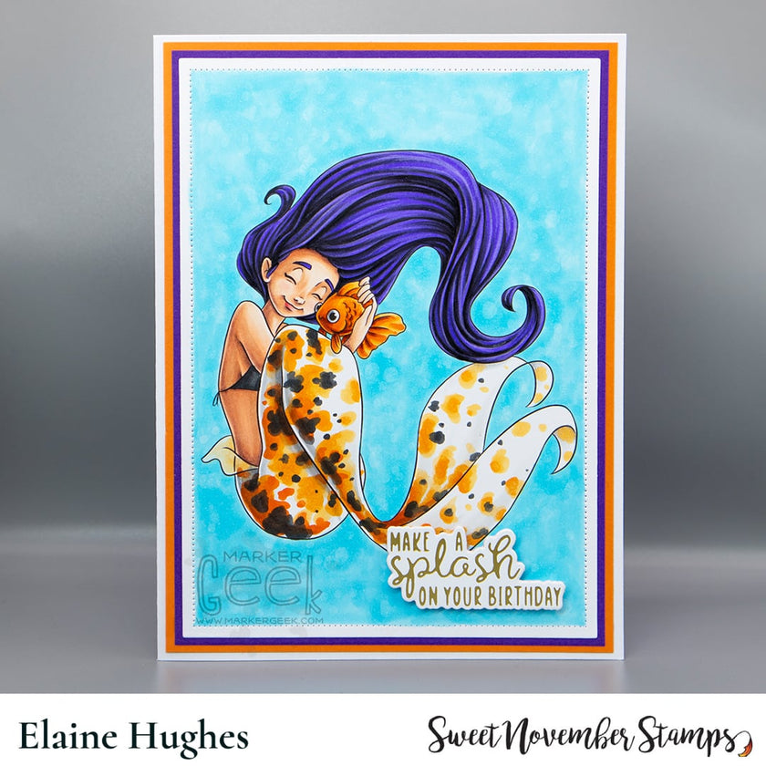 Digital Stamp - Love to Sea You: Goldie Love