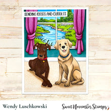 Load image into Gallery viewer, Digital Stamp - Dog Park 4: Ollie the Labrador
