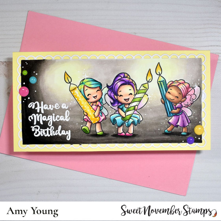 Clear Stamp Set - Fairwee Happy Birthday