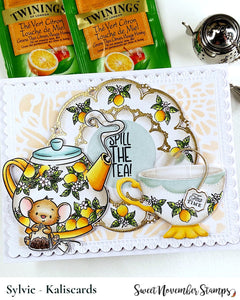 Clear Stamp Set - Spill the Tea