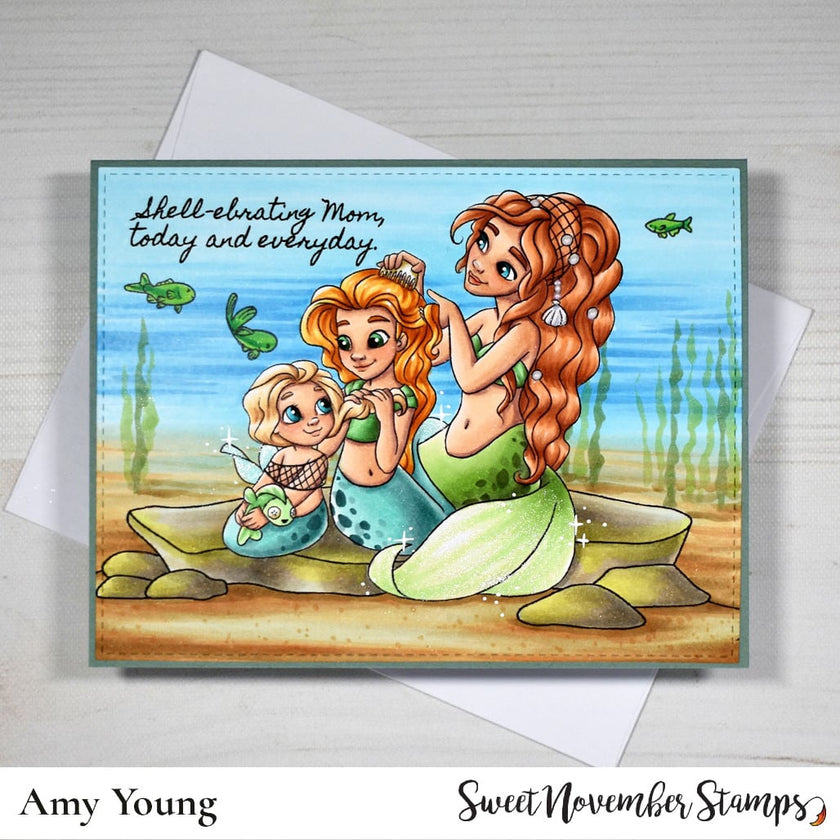 Digital Stamp - My Mermazing Mom