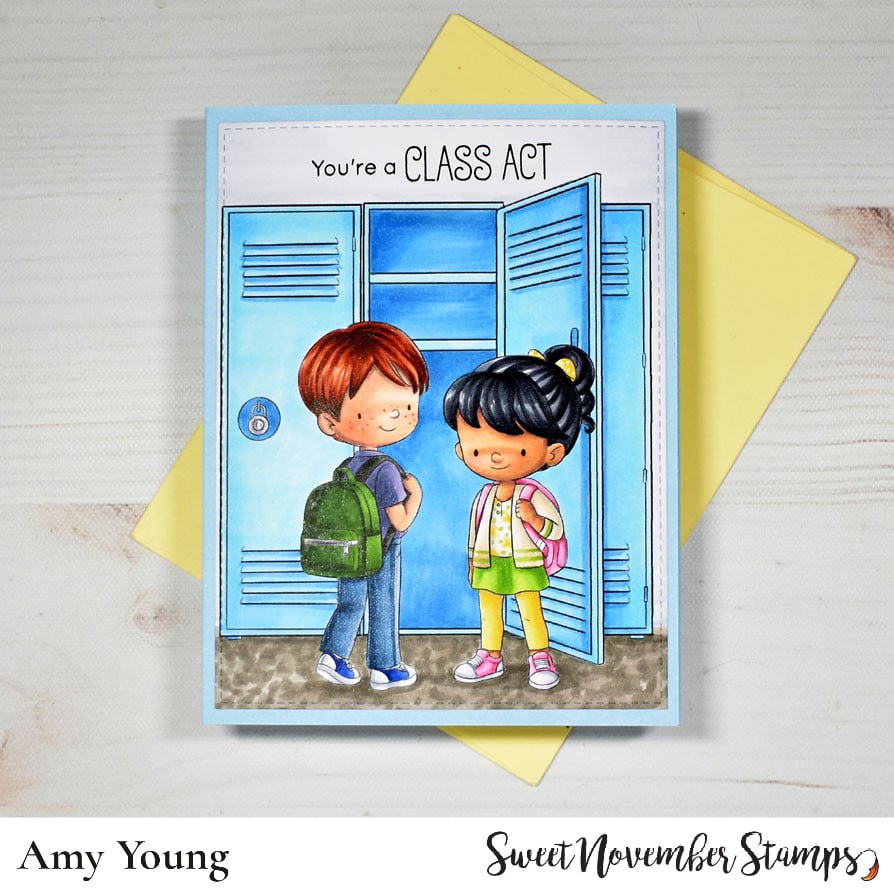 Digital Stamp - First Day: Locker Bundle