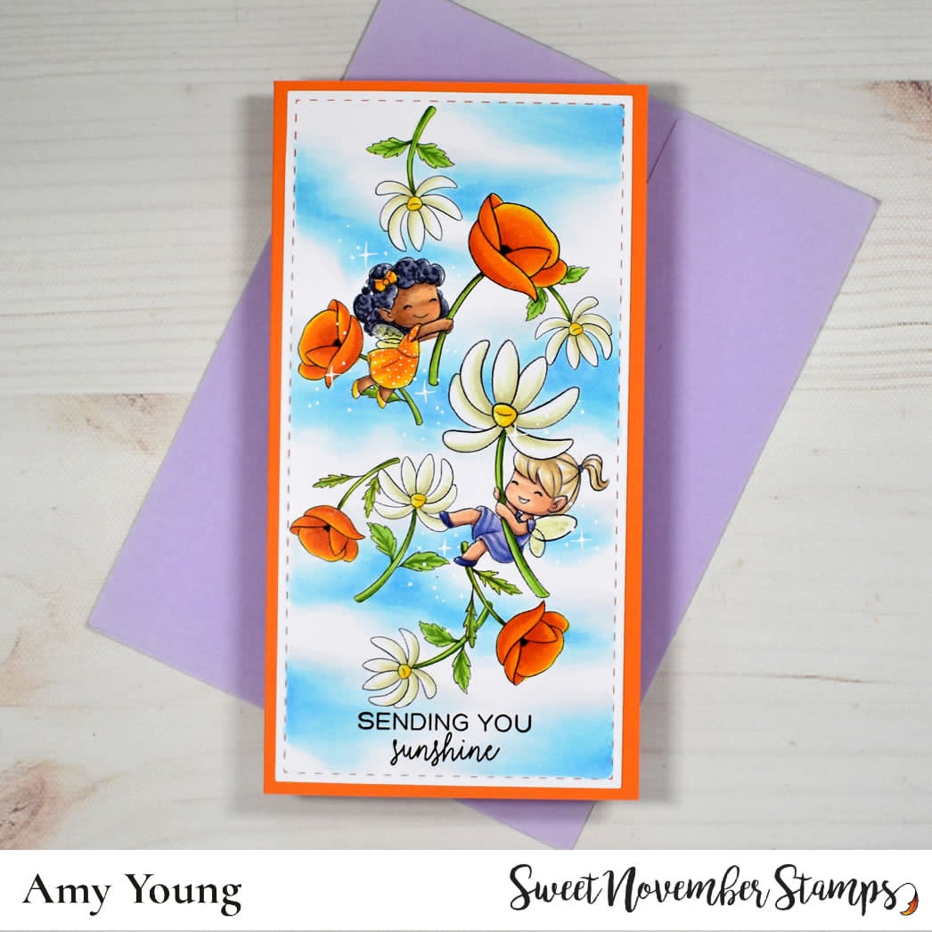 Digital Stamp - Petal Party Flowers