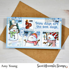 Load image into Gallery viewer, Clear Stamp Set - Postage Pals: Snowmen
