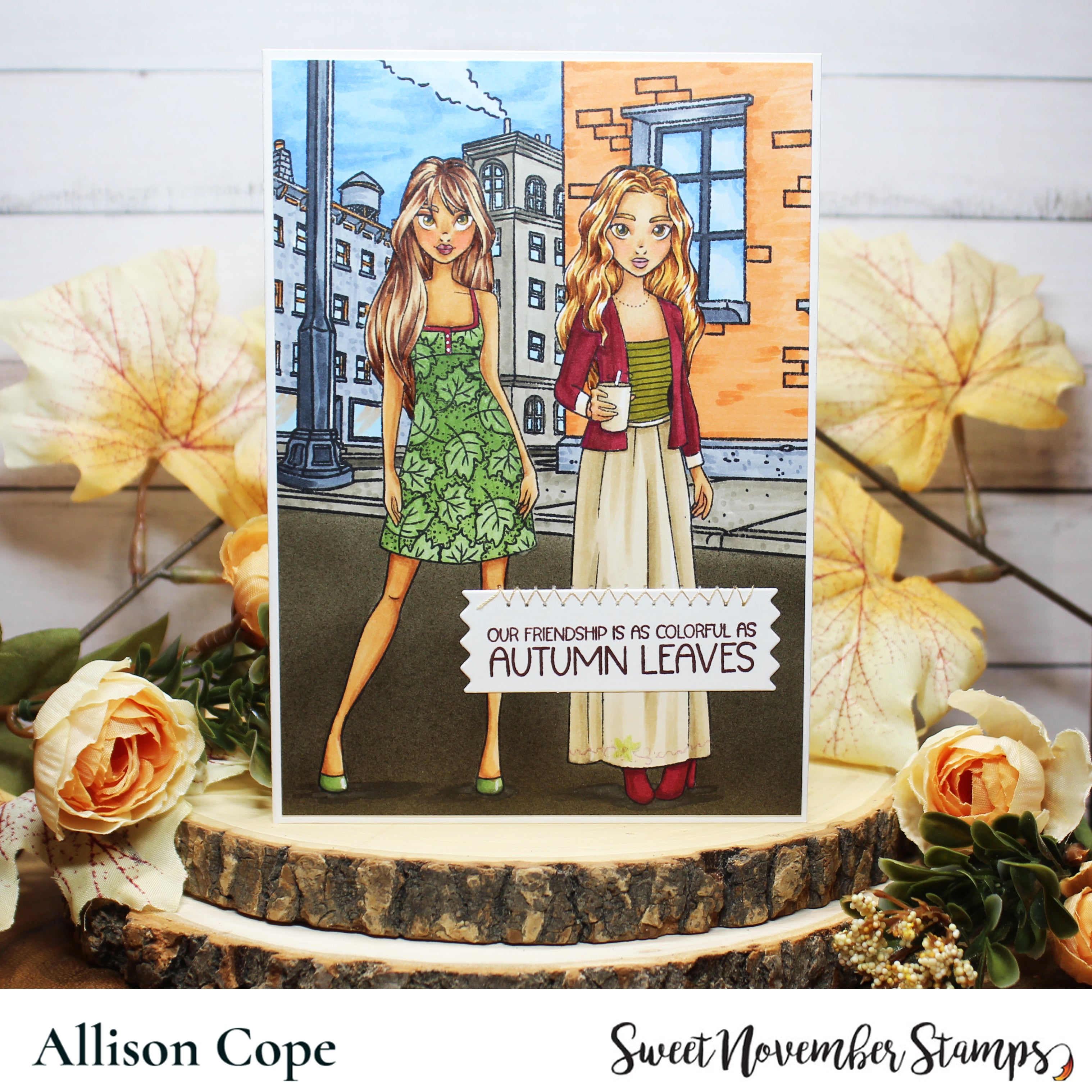 Clear Stamp Set - SN Gals: The Owens Sisters