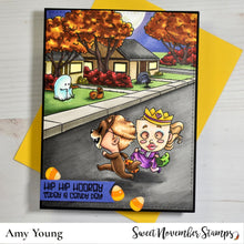 Load image into Gallery viewer, Clear Stamp Set - Background Builder: Halloween Neighborhood
