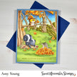 Digital Stamp - Fall Woodland: Moose, Beaver, Mole