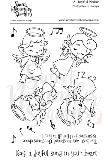 Clear Stamp Set - Joyful Noise