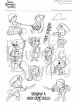 Clear Stamp Set - A Wee Bit of Piracy