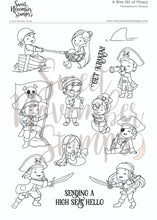 Load image into Gallery viewer, Clear Stamp Set - A Wee Bit of Piracy
