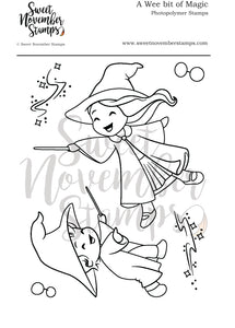 Clear Stamp Set - A Wee bit of Magic