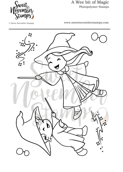 Clear Stamp Set - A Wee bit of Magic