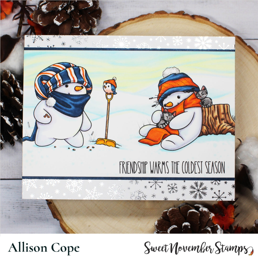 Clear Stamp Set - Cold Hands, Warm Heart