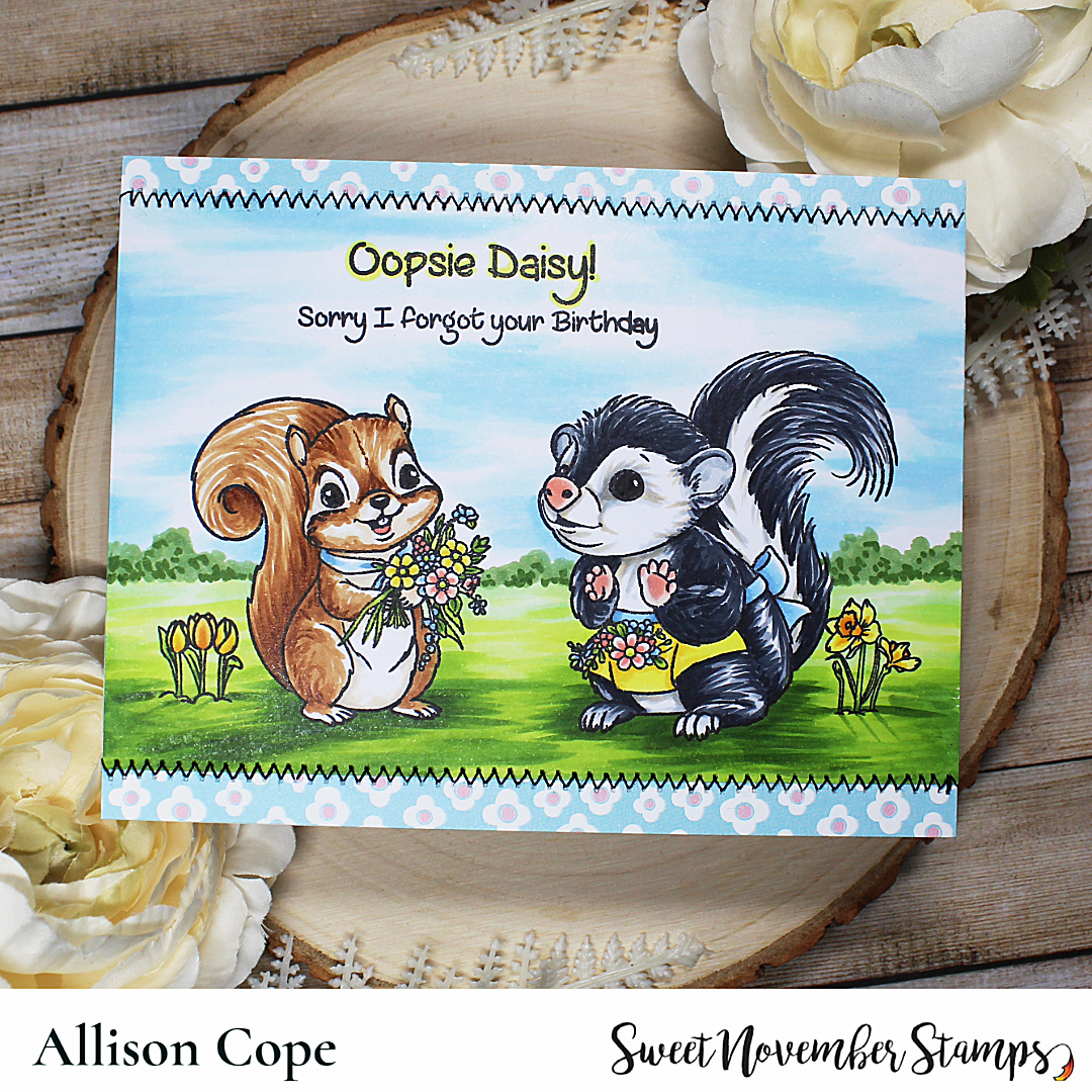 Clear Stamp Set - Spring Garden Critters