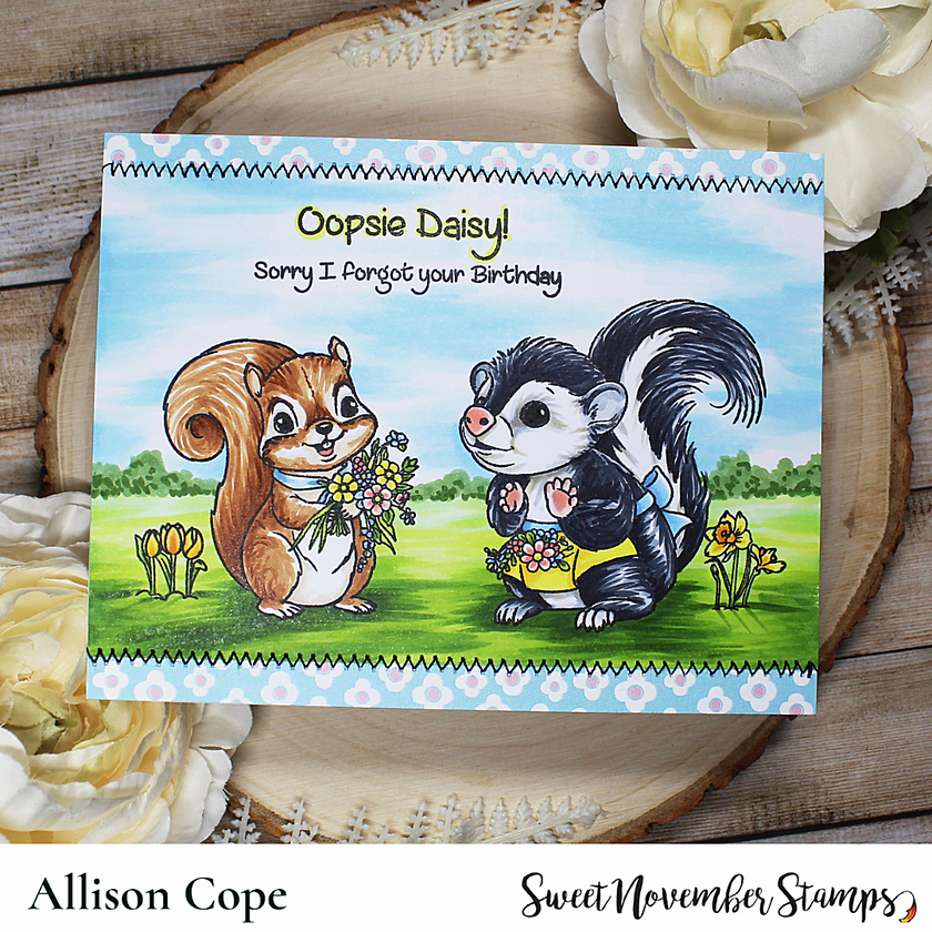 Clear Stamp Set - Spring Garden Critters