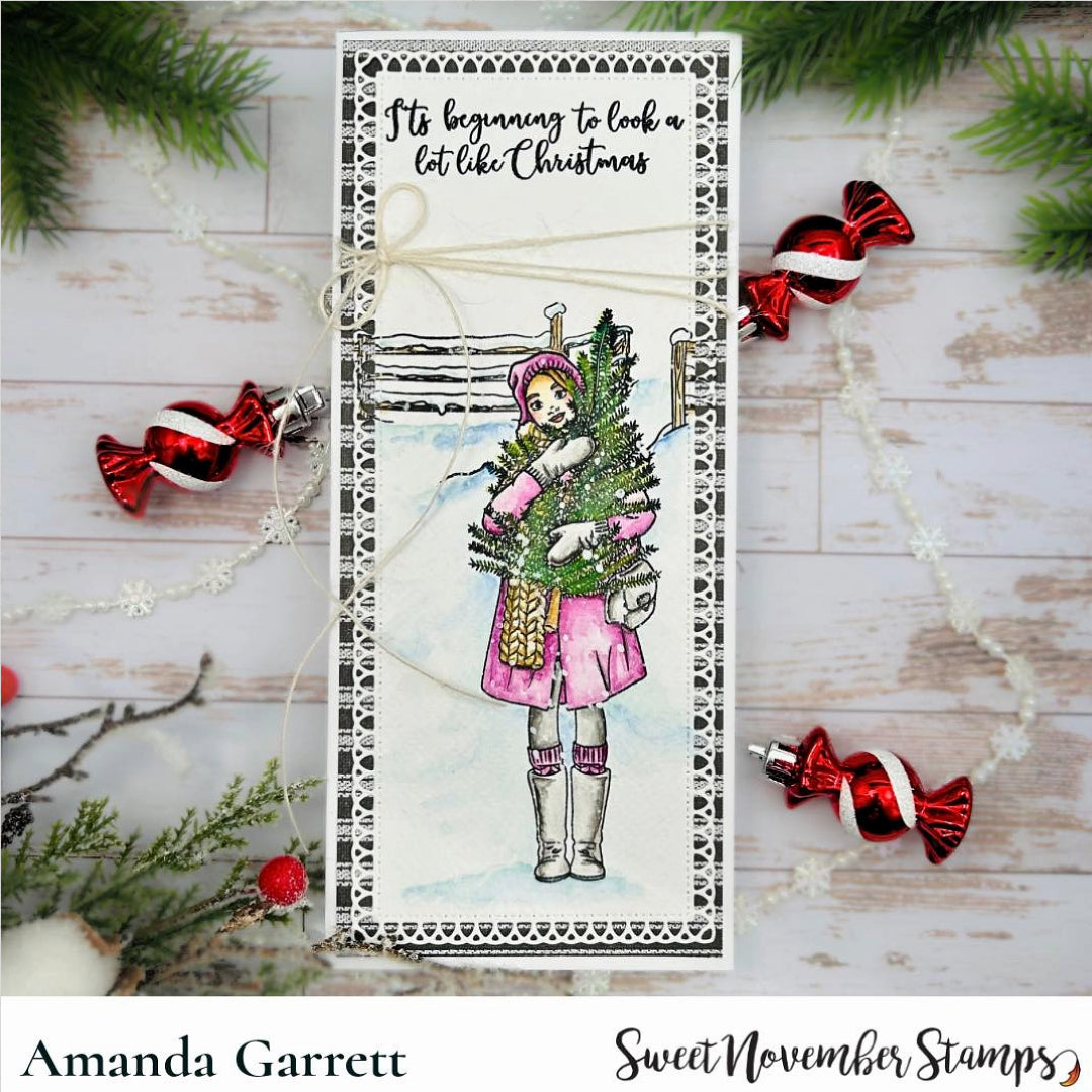 Clear Stamp Set - Horizon Lines: Winterscapes