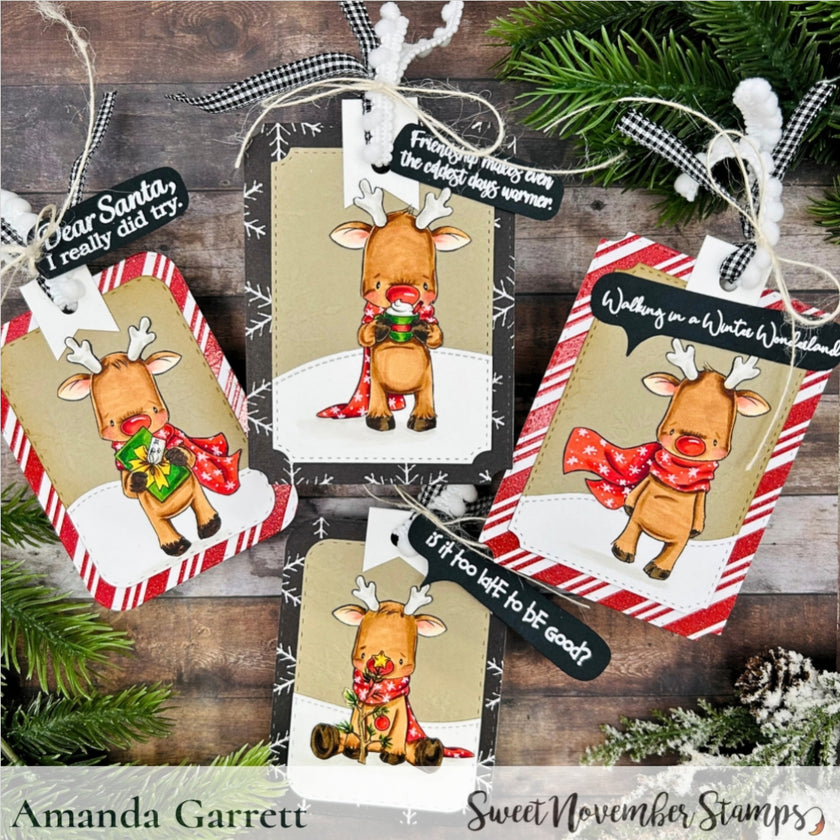 Clear Stamp Set - Winter Wishes Reindeer