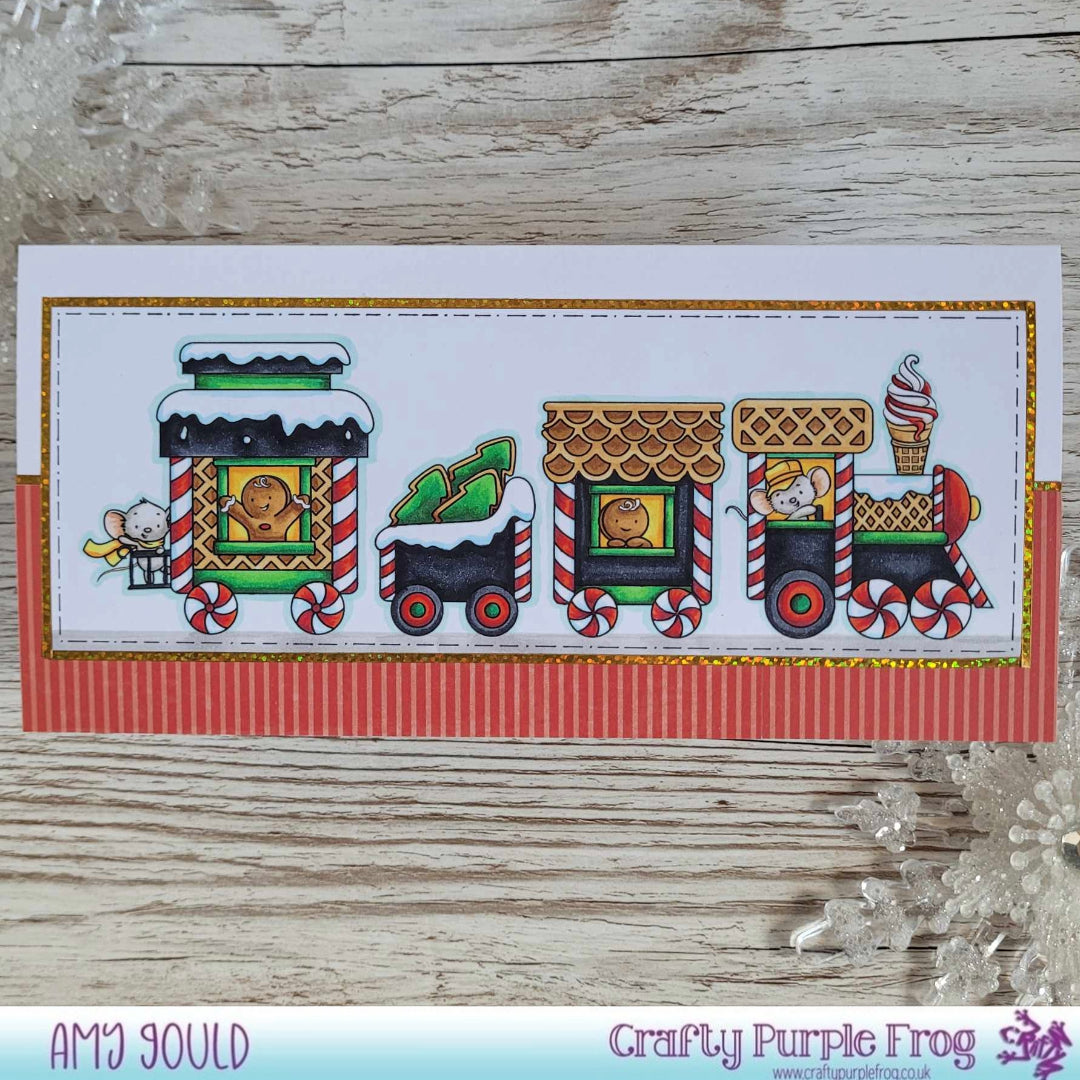 Clear Stamp Set - Sweet Treat Express
