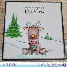 Load image into Gallery viewer, Clear Stamp Set - Winter Wishes Reindeer
